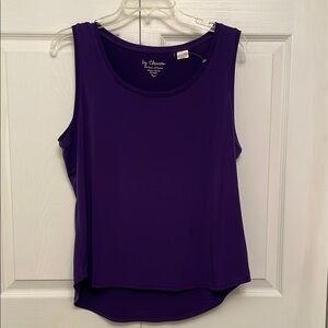 Chico’s Purple Tank Top or Camisole Size 2 Large Excellent Condition